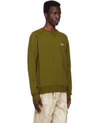 olivgrünes Sweatshirt von Balmain