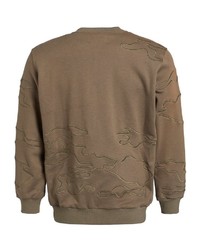 olivgrünes Sweatshirt von khujo