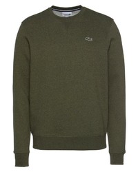 olivgrünes Sweatshirt von Lacoste