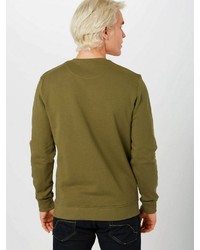 olivgrünes Sweatshirt von Lyle & Scott