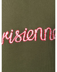 olivgrünes Sweatshirt von MAISON KITSUNE