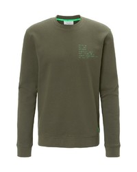 olivgrünes Sweatshirt von Marc O'Polo Denim