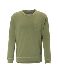 olivgrünes Sweatshirt von Marc O'Polo