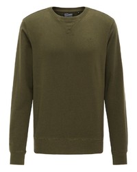 olivgrünes Sweatshirt von Petrol Industries