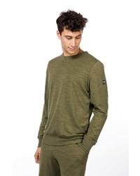 olivgrünes Sweatshirt von super natural