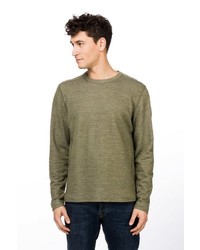 olivgrünes Sweatshirt von super natural