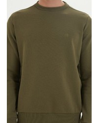 olivgrünes Sweatshirt von WESTMARK LONDON