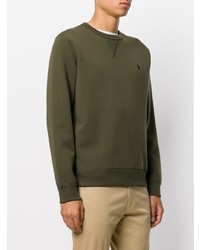 olivgrünes Sweatshirt von Polo Ralph Lauren