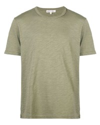 olivgrünes T-Shirt mit einem Rundhalsausschnitt von Alex Mill
