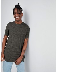 olivgrünes T-Shirt mit einem Rundhalsausschnitt von ASOS DESIGN