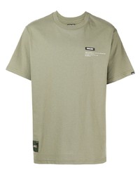olivgrünes T-Shirt mit einem Rundhalsausschnitt von Izzue