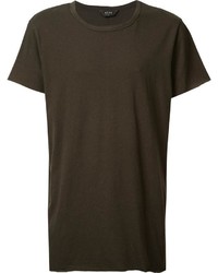 olivgrünes T-Shirt mit einem Rundhalsausschnitt von Neuw