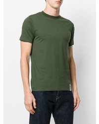 olivgrünes T-Shirt mit einem Rundhalsausschnitt von Kenzo