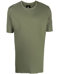 olivgrünes T-Shirt mit einem Rundhalsausschnitt von Thom Krom