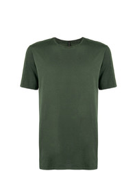 olivgrünes T-Shirt mit einem Rundhalsausschnitt von Transit