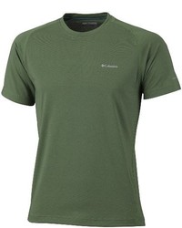 olivgrünes T-shirt von Columbia