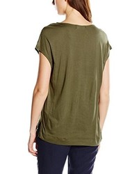 olivgrünes T-shirt von Cortefiel