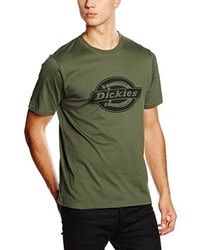 olivgrünes T-shirt von Dickies