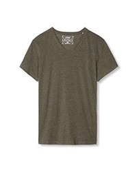 olivgrünes T-shirt von Esprit