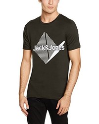 olivgrünes T-shirt von Jack & Jones