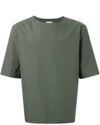 olivgrünes T-shirt von Lemaire