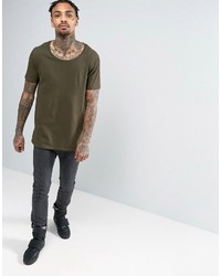 olivgrünes T-shirt von Asos