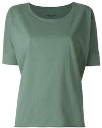 olivgrünes T-shirt von Roberto Collina