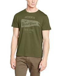 olivgrünes T-shirt von s.Oliver