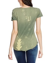 olivgrünes T-shirt von True Religion