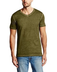 olivgrünes T-shirt von Urban Surface