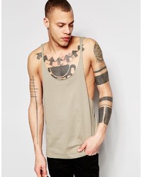 olivgrünes Trägershirt von Asos