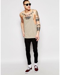 olivgrünes Trägershirt von Asos