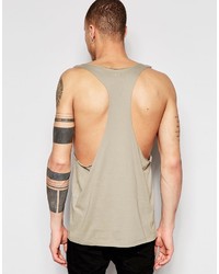 olivgrünes Trägershirt von Asos