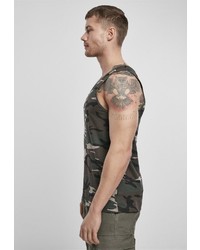 olivgrünes Trägershirt von Brandit
