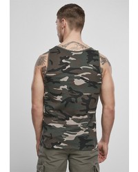 olivgrünes Trägershirt von Brandit