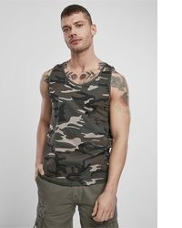 olivgrünes Trägershirt von Brandit
