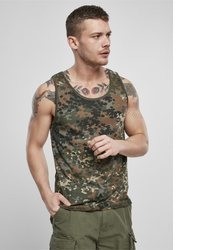 olivgrünes Trägershirt von Brandit