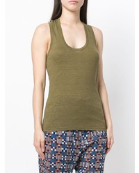 olivgrünes Trägershirt von Isabel Marant Etoile