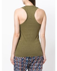 olivgrünes Trägershirt von Isabel Marant Etoile