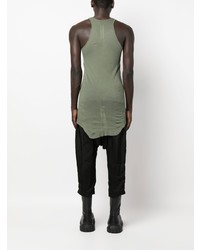 olivgrünes Trägershirt von Rick Owens