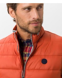 orange ärmellose Jacke von Brax