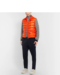 orange ärmellose Jacke von Moncler