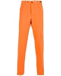 orange Anzughose von Pt01