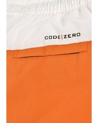 orange Badeshorts von CODE-ZERO