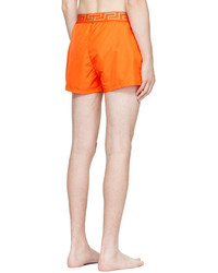 orange Badeshorts von Versace Underwear