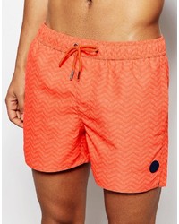 orange Badeshorts von NATIVE YOUTH