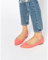 orange Ballerinas von Asos