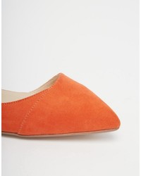 orange Ballerinas von Asos