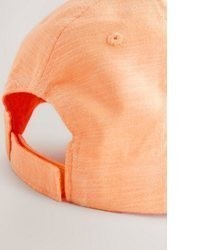 orange Baseballkappe von next