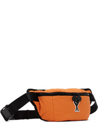 orange Bauchtasche von AMI Alexandre Mattiussi